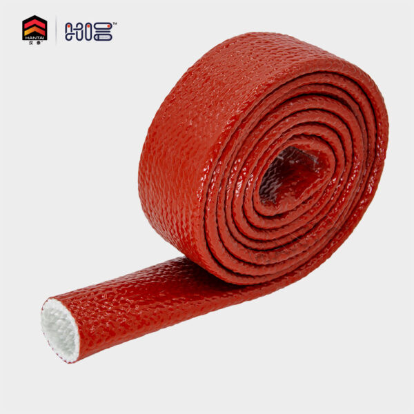 Aerospace-Grade-Silicone-Rubber-Coated-Fiberglass-Sleeve