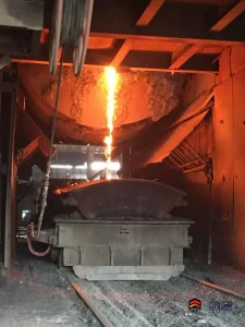 On-site Protection of Firesleeve Fireproof Sleeves Under Converter Tapping Condition