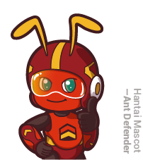 Hantai Mascot Ant Defender
