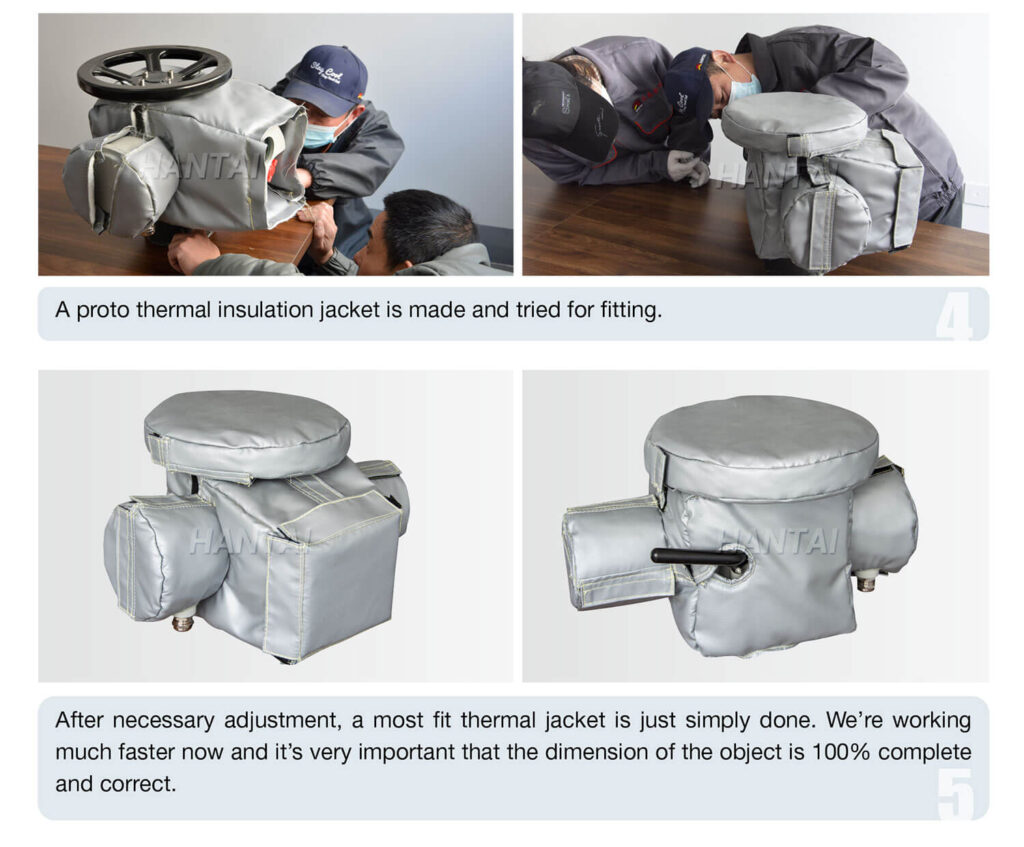 3D-scanner-works, thermal insulation jacket