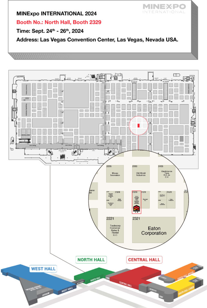 Join us at MINExpo INTERNATIONAL 2024 for more information about Hantai products