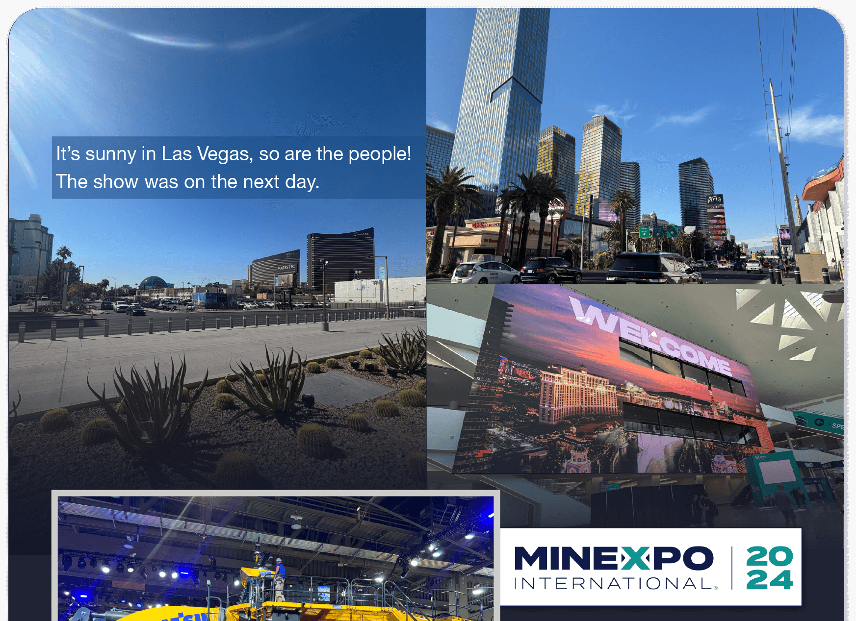 MINEXPO NTERNATIONAL 2024