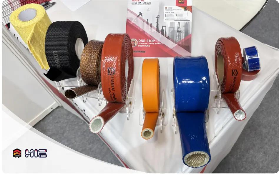 Hantai's exhibited products