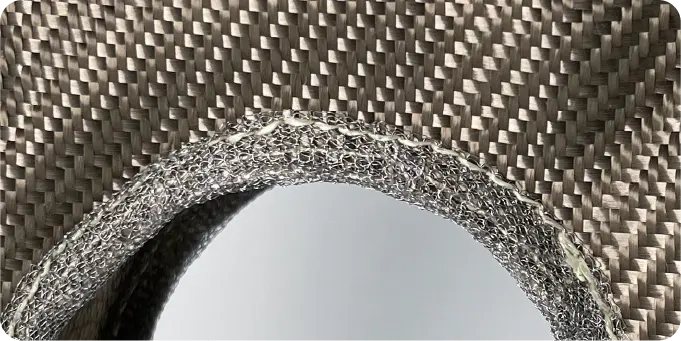 Steel-mesh Bound Edges