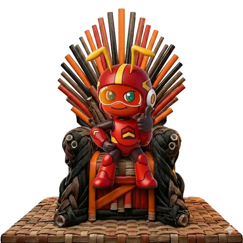 hantai-mascot-ant-defender-silicone-rubber