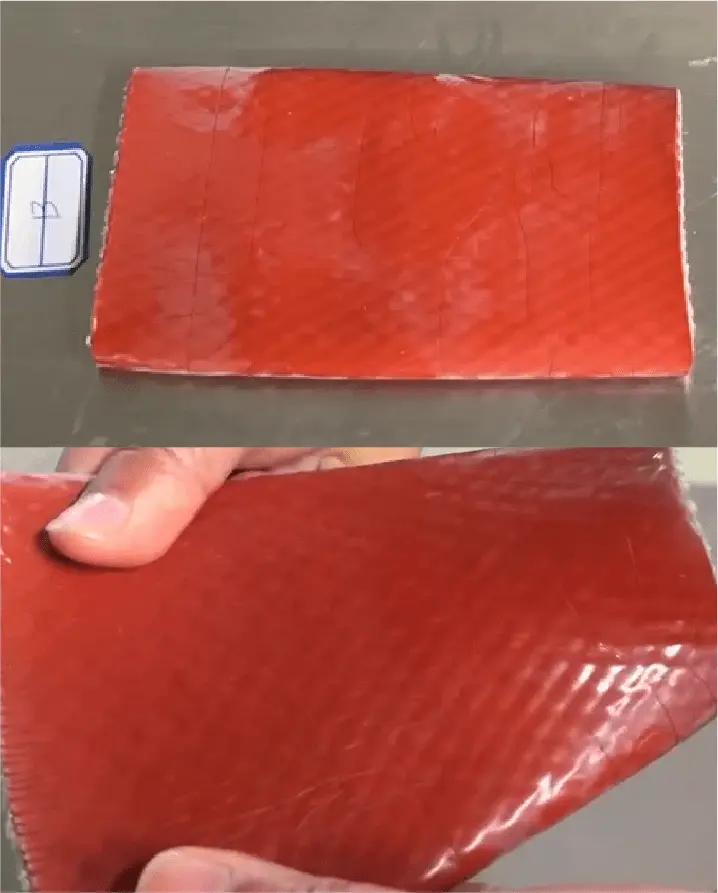 HANTAI Firesleeve surface condition after high temperature furnace test