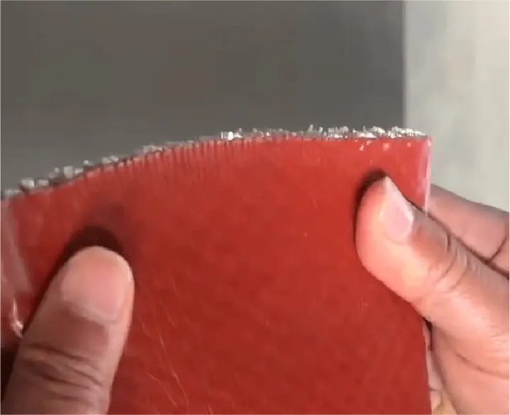 HANTAI Firesleeve tensile strength test after high temperature exposure