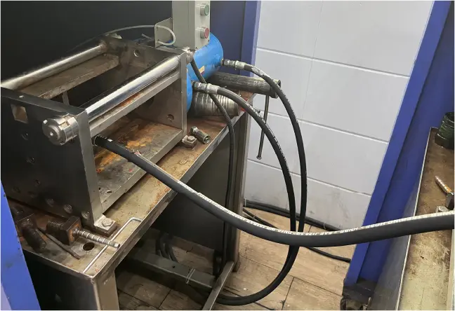 Mandrel Extraction, Complete Finished Hose Testing